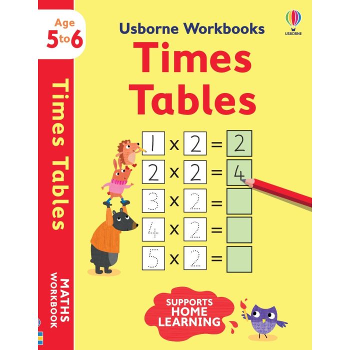 Usborne Workbooks: Times Tables 5-6