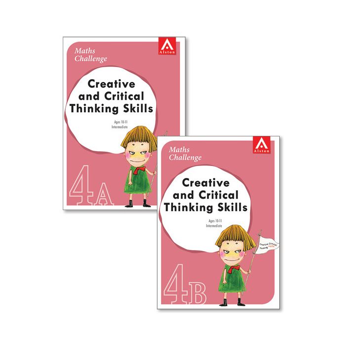 Maths Challenge Creative & Critical Thinking Skills Level 4 Bundle