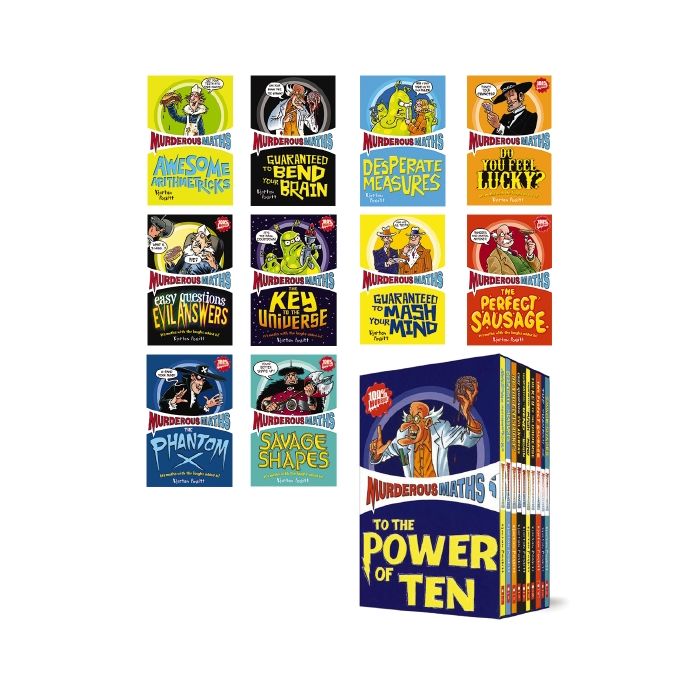 To the Power of Ten (Murderous Maths) Boxset