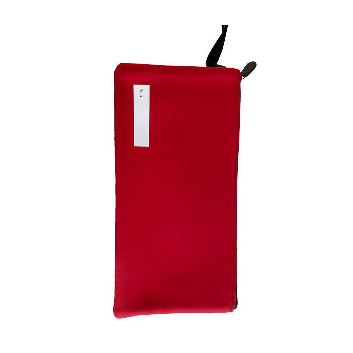 Neoprene pencil case (325 x 165 mm) - Red