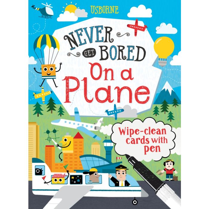 Never Get Bored on a Plane