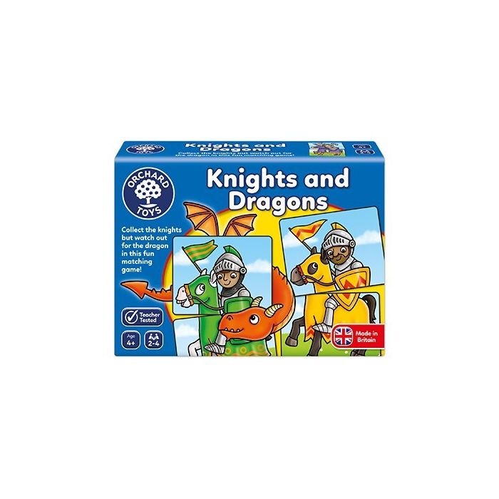 Knights and Dragons Matching Game (Ages 4+)