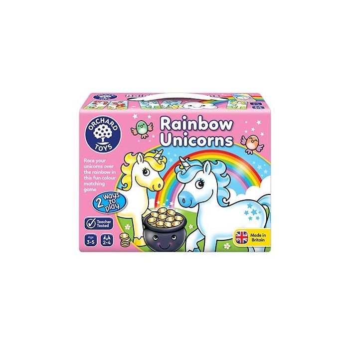 Orchard Toys Rainbow Unicorns Matching Game (Ages 3-5)