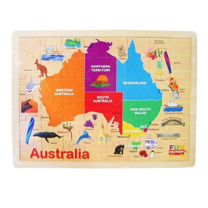 Australia Jigsaw Puzzle (Ages 3+)