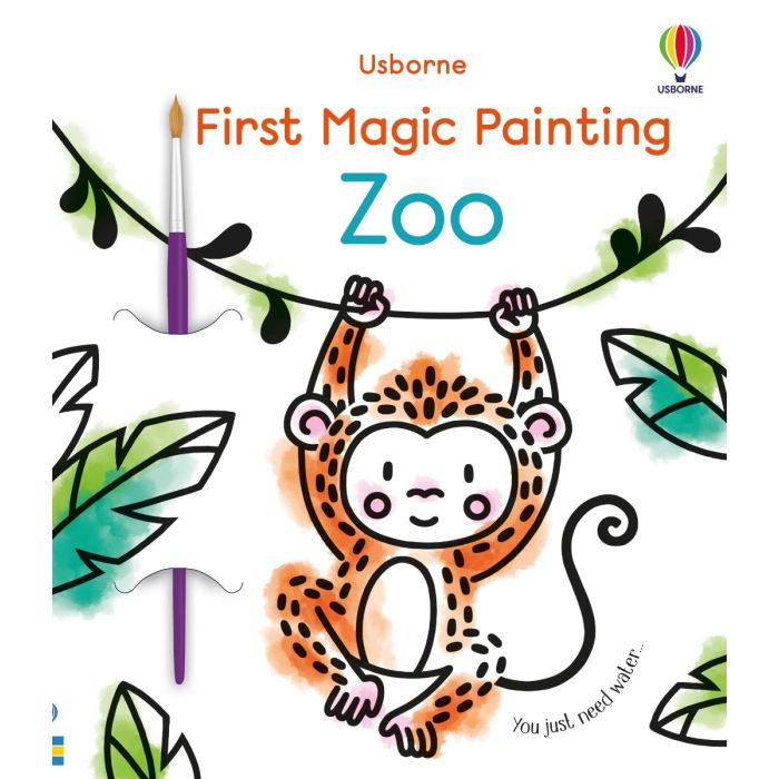 Usborne First Magic Painting Zoo
