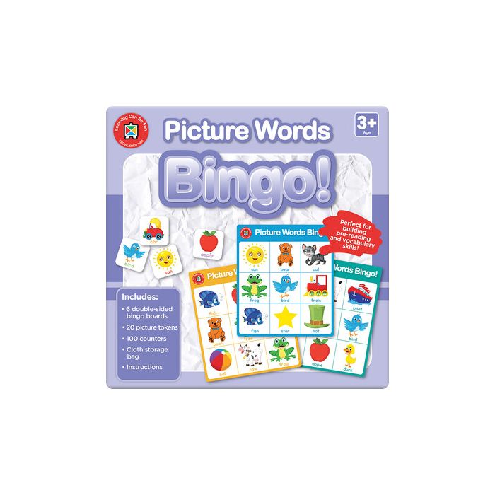 Picture Words Bingo