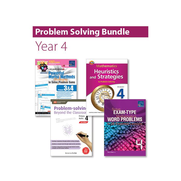 Singapore Problem-Solving Bundle 4
