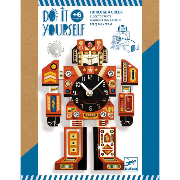 Djeco Do it Yourself Robotime Clock (6 years+)