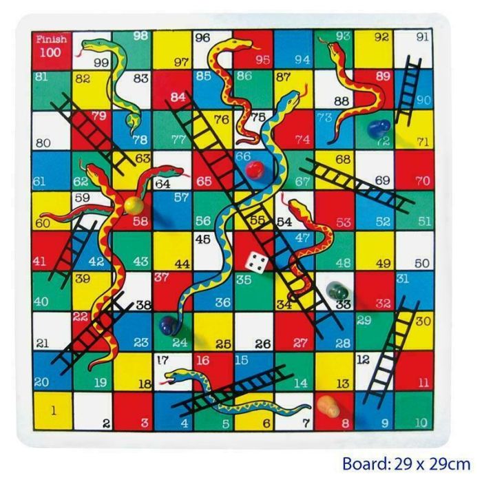 Snakes and Ladders (Ages 4+)