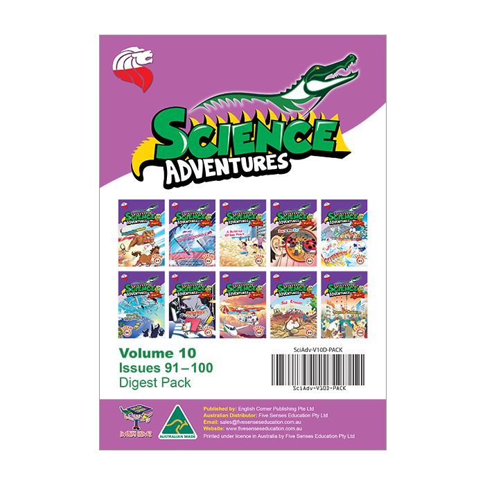 Science Adventures Issues 91-100 Digest Pack (Ages 10-12)