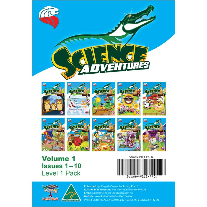 Science Adventures Issues 1-10 Level 1 Pack (Ages 6-8)