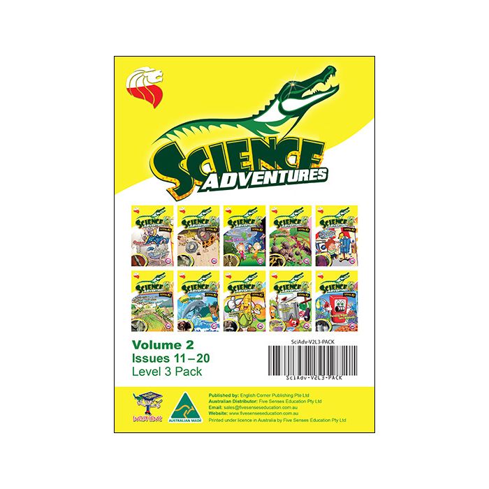 Science Adventures Issues 11-20 Level 3 Pack (Ages 10-12)
