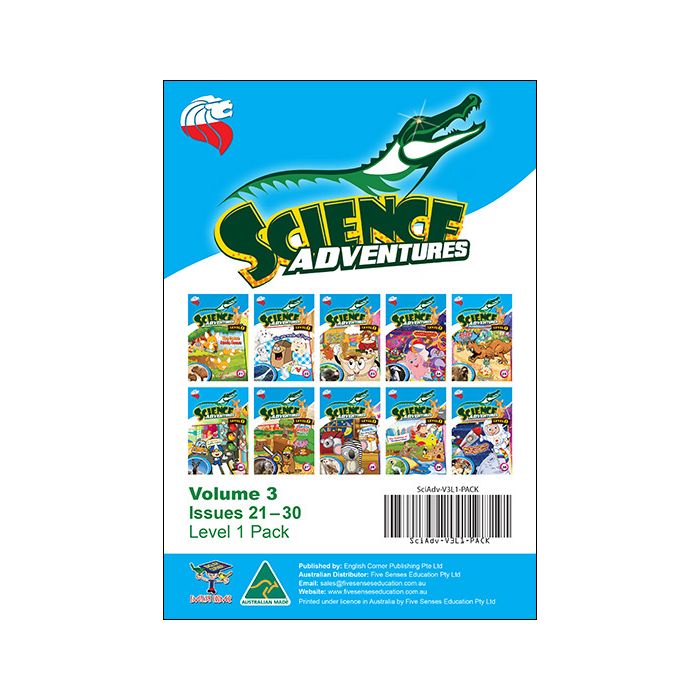 Science Adventures Issues 21-30 Level 1 Pack (Ages 6-8)