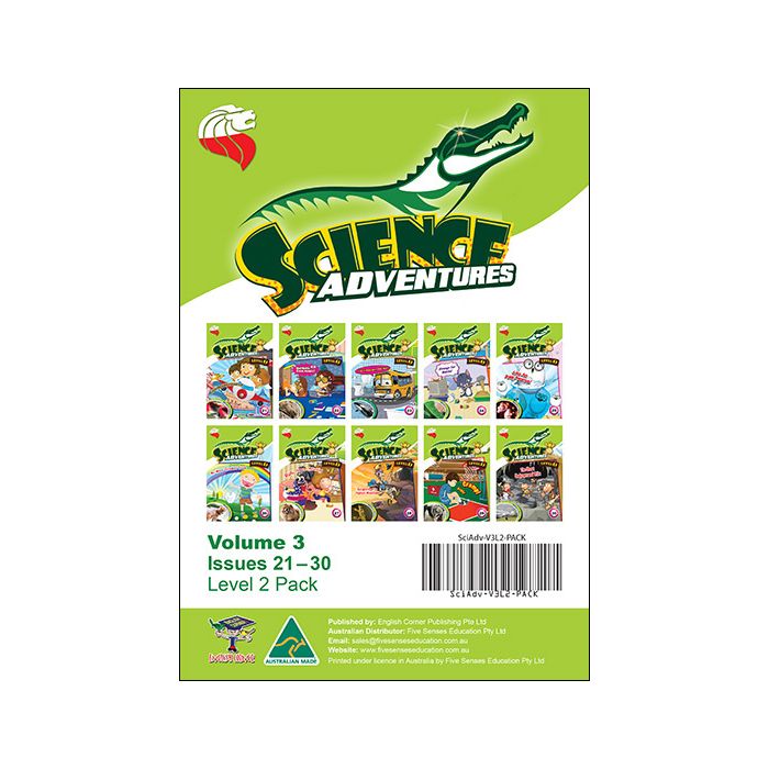 Science Adventures Issues 21-30 Level 2 Pack (Ages 9-10)