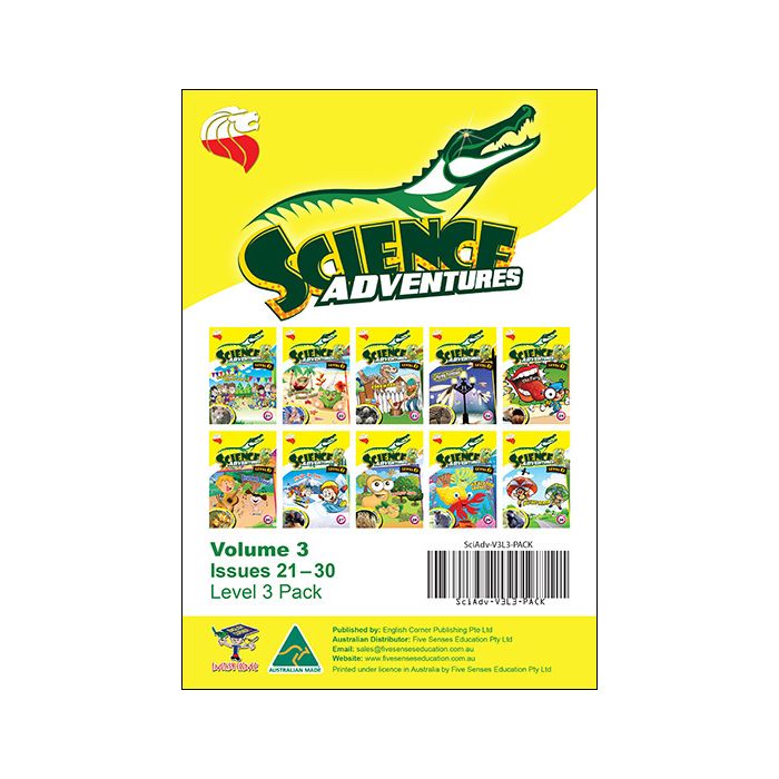 Science Adventures Issues 21-30 Level 3 Pack (Ages 10-12)