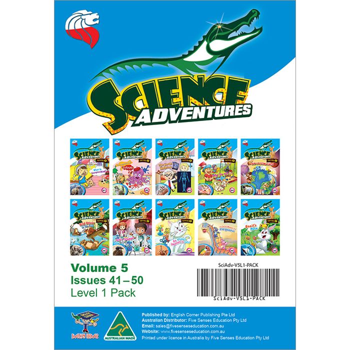 Science Adventures Issues 41-50 Level 1 Pack (Ages 6-8)