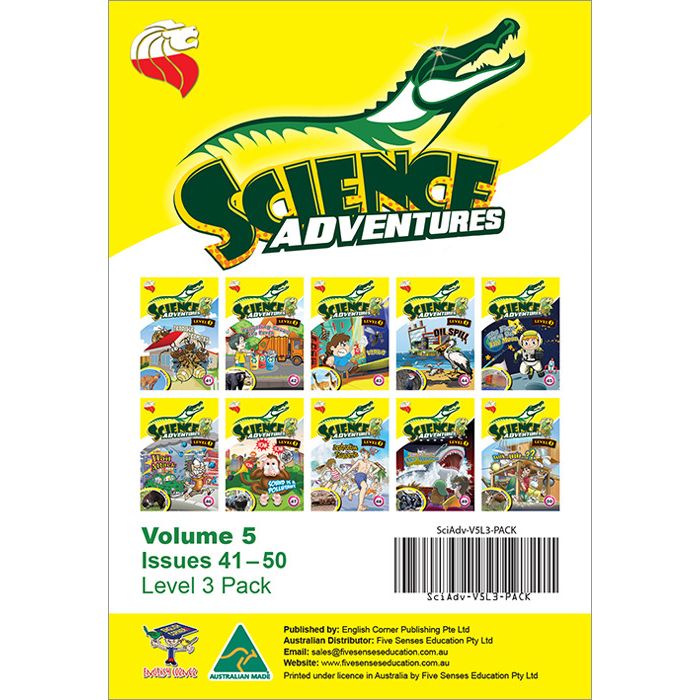 Science Adventures Issues 41-50 Level 3 Pack (Ages 10-12)