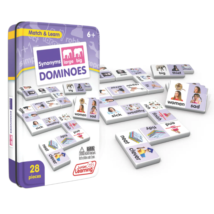 Synonym Dominoes JL665 (Ages 6+)