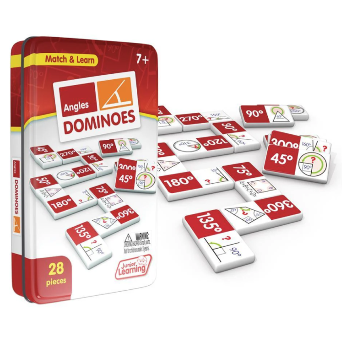 Angles Dominoes JL496 (Ages 7+)