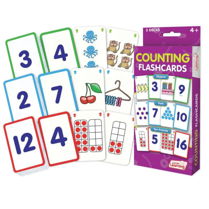 Counting Flash Cards JL210 (Ages 4+)
