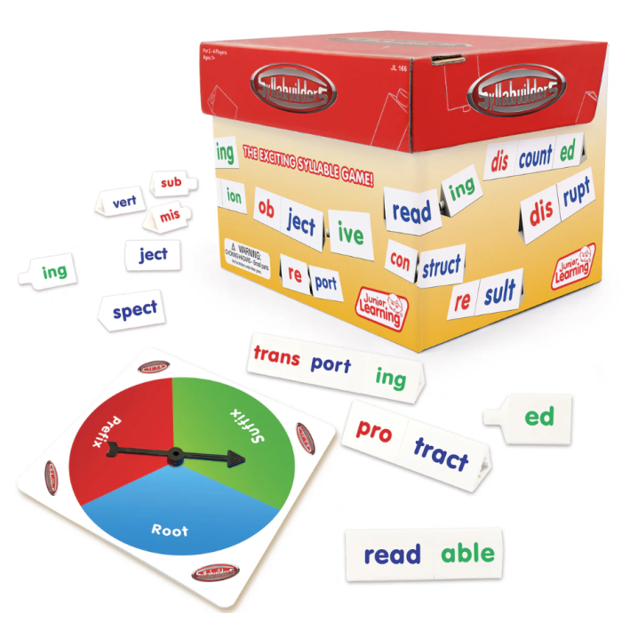 Syllabuilders JL166 (Ages 7+)