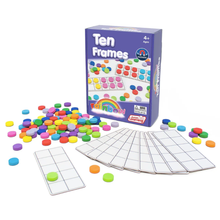 Rainbow Ten Frames JL614 (Ages 4+)