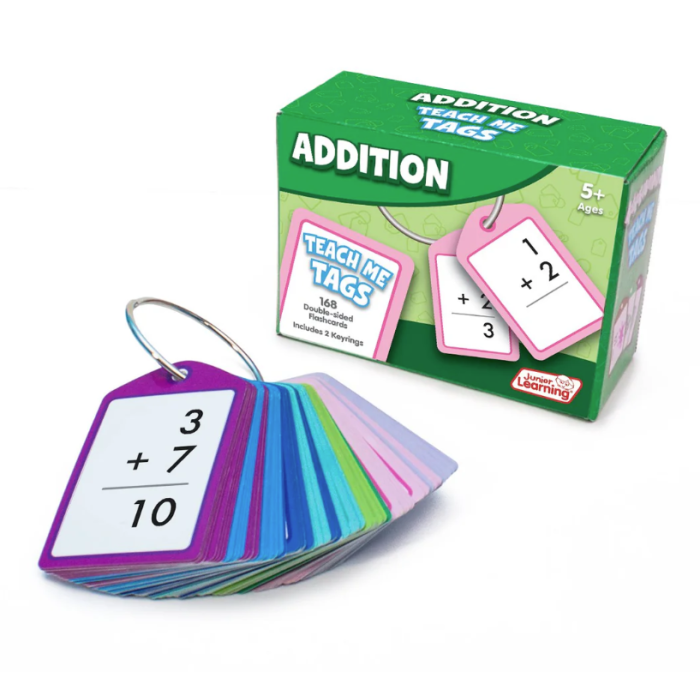 Addition Teach Me Tags JL630 (Ages 5+)