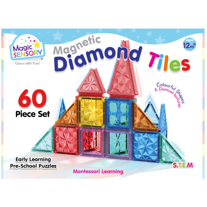 Magnetic Diamond Tiles (Ages 3+)