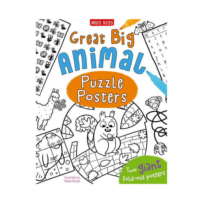 My Great Big Animal Activities Puzzle Posters