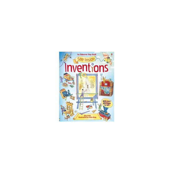 See inside Inventions: An Usborne Flap Book