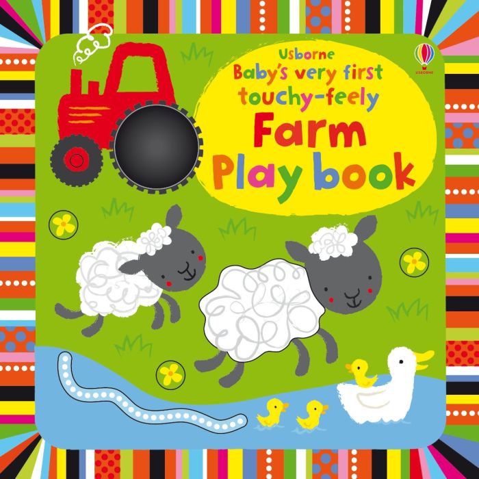 Usborne Baby's Very First Touchy-Feely Farm Playbook