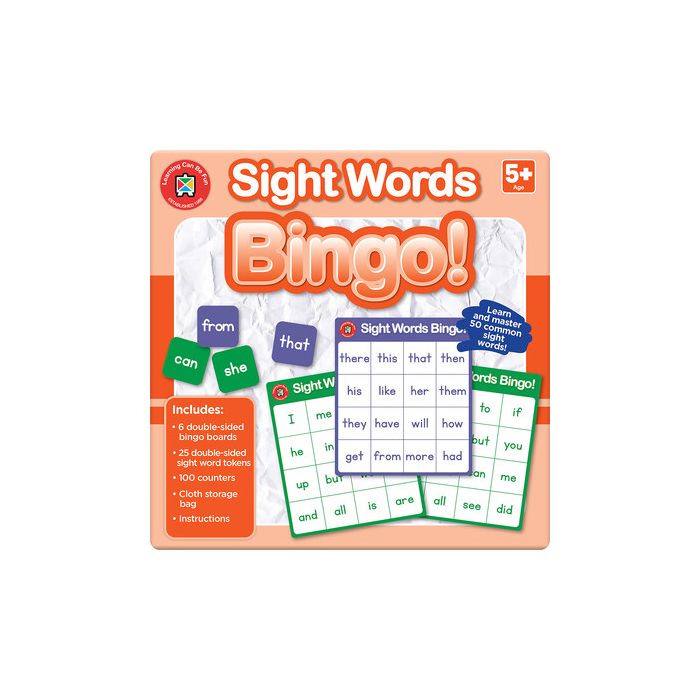 Sight Words Bingo