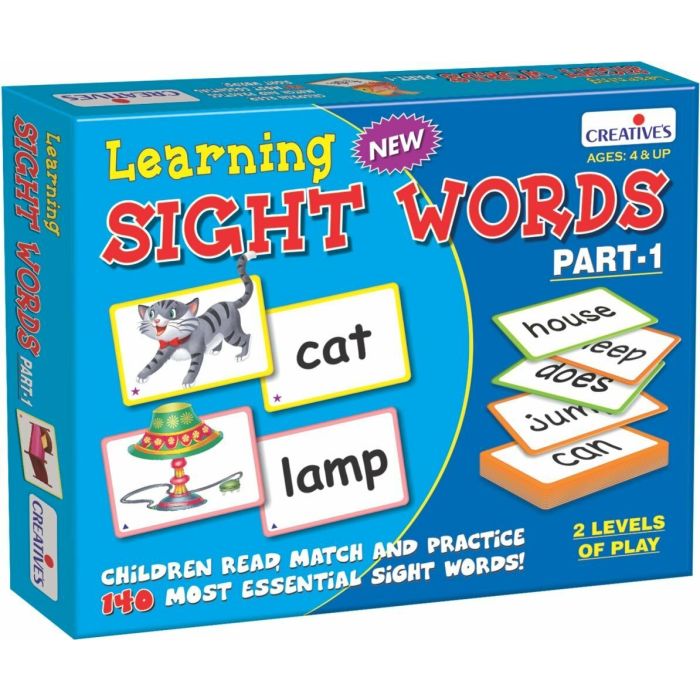 Learning to Read - Sight Words