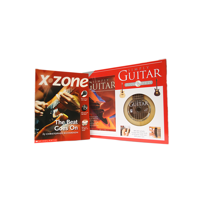 Simply Guitar Box Set, DVD and X-Zone Book