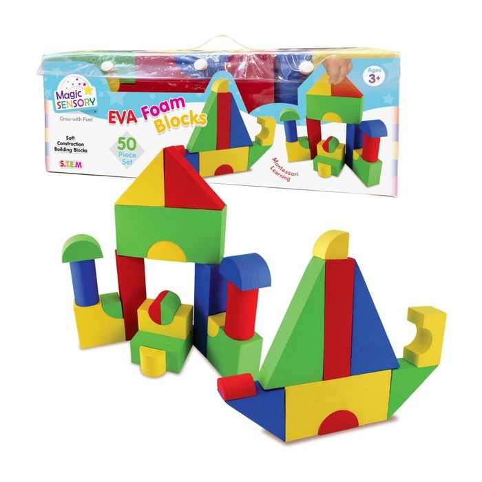 Magic Sensory Softie Blocks (50)