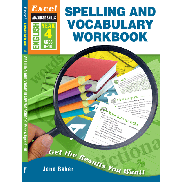 Excel Advanced Skills: Spelling and Vocabulary Workbook Year 4