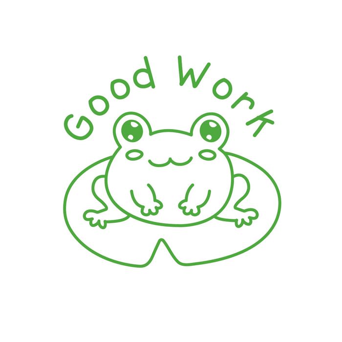 ATA Merit Stamp: Good Work Frog - ST1211