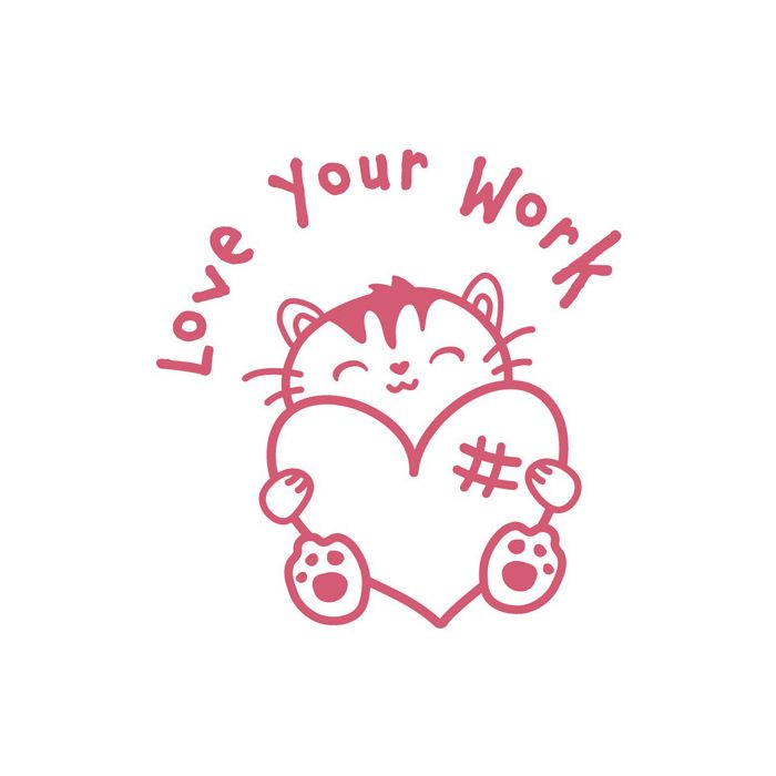 ATA Merit Stamp: Love Your Work - ST1261