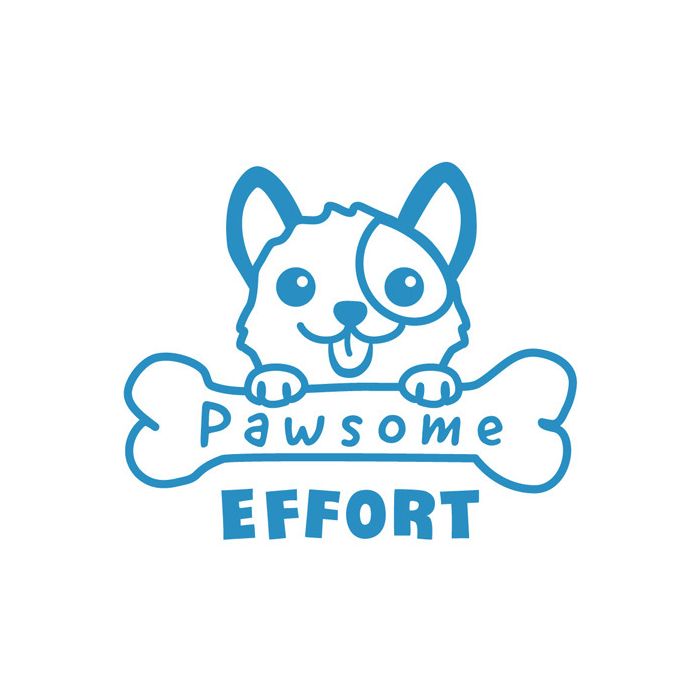 ATA Merit Stamp: Pawsome Effort - ST1268