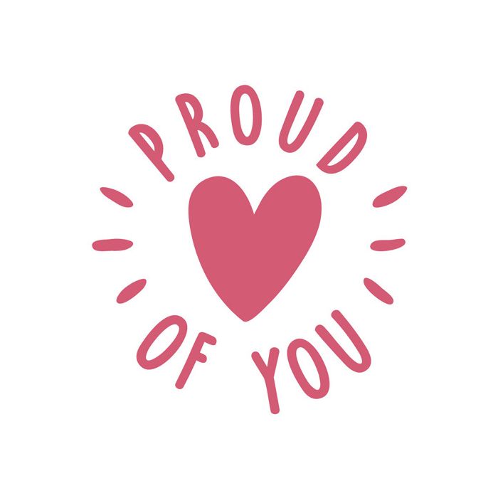 ATA Teacher's Stamp: Proud of You - Merit Stamp ST1280