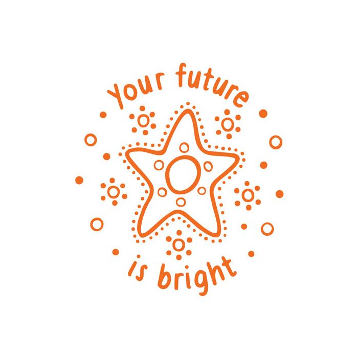 ATA Teacher's Stamp: Country Connections - Your Future Is Bright - ST1292