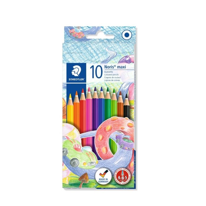 Staedtler Maxi Learner Colour Pencils 10pk
