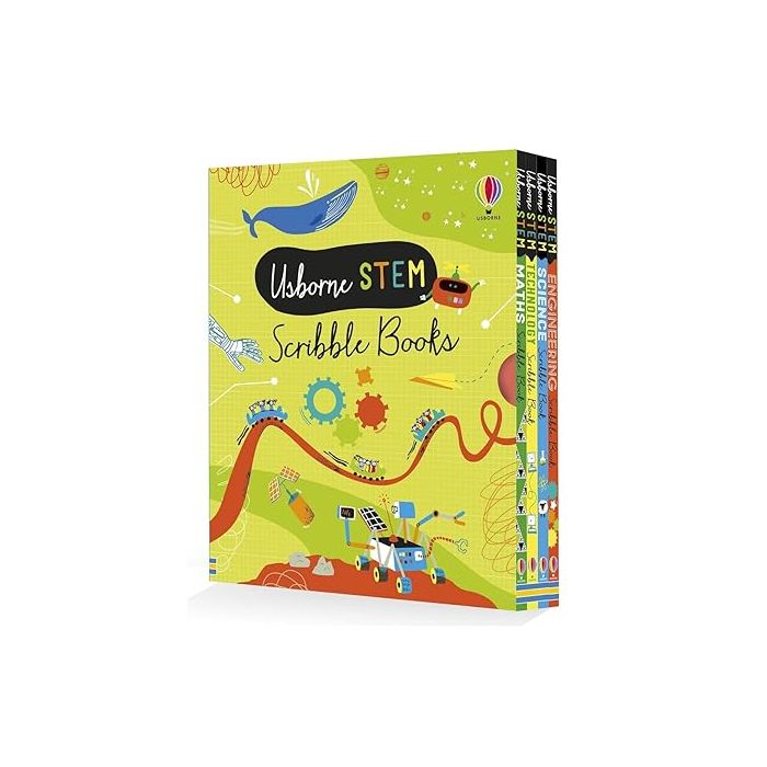 Usborne STEM Scribble Books (Box Set)