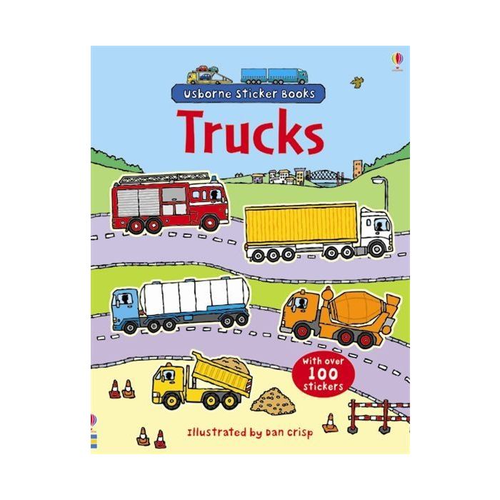 Usborne First Sticker Book Trucks