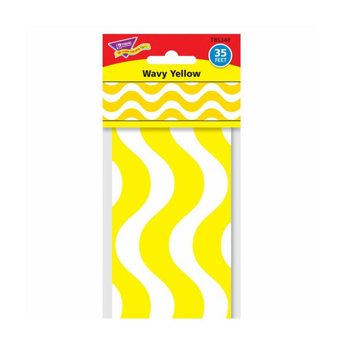Wavy Yellow Bolder Borders