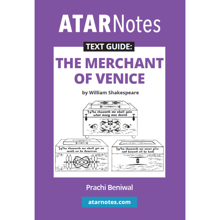 ATAR Notes Text Guide: The Merchant of Venice