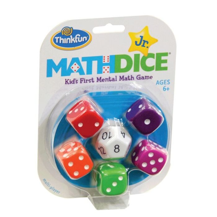 Math Dice Jr. Game (Ages 6+)