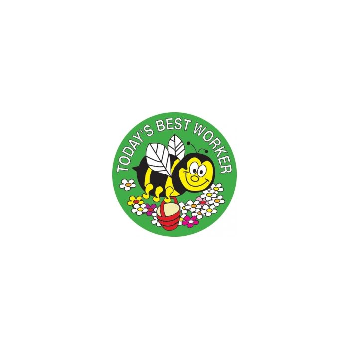 Magpie Stickers Today's Best Worker MAG-027 - Pack of 100