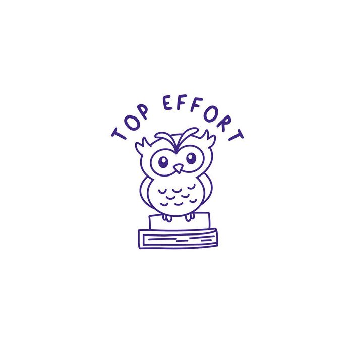 Top Effort (Owl) - Merit Stamp