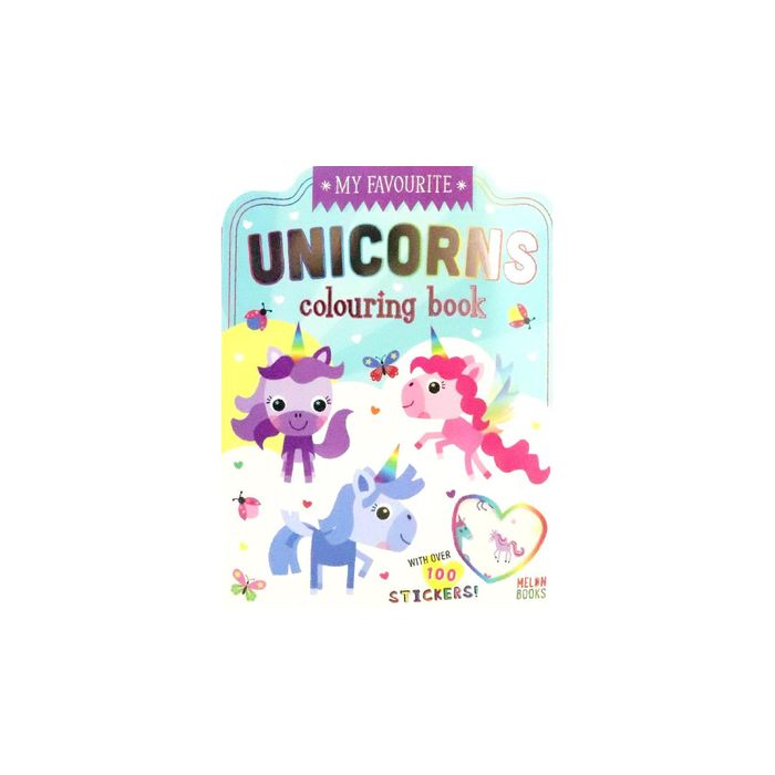 My Favourite Unicorns Colouring Book
